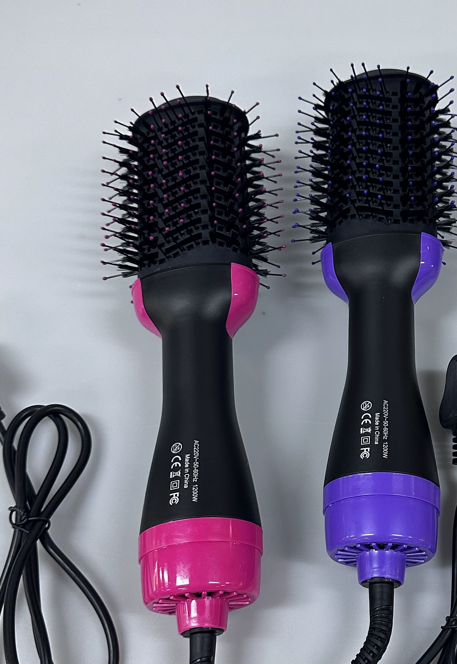 Hair dryer brush